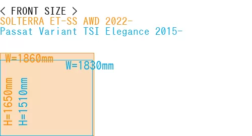 #SOLTERRA ET-SS AWD 2022- + Passat Variant TSI Elegance 2015-
